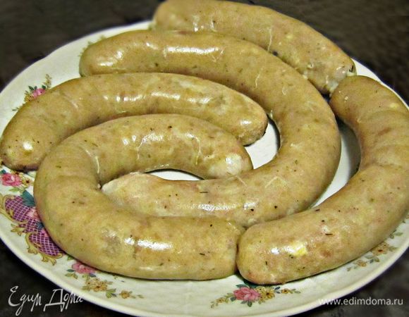 Получаются вот такие замечательные колбаски.