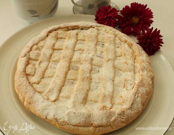 Выпекать 40-45 минут при температуре 180 градусов. Готовый пирог достать из духовки и полностью остудить. Приятного вам чаепития!