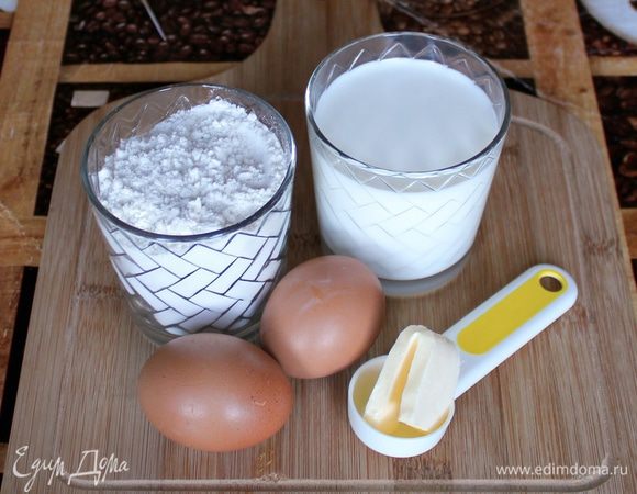 Подготовьте ингредиенты для теста.