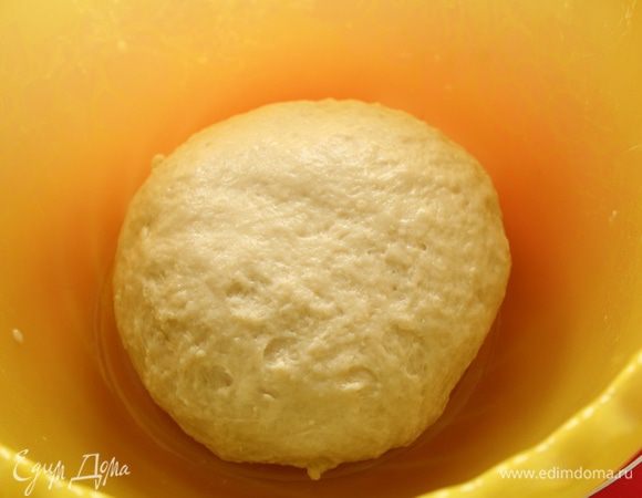 Оставьте тесто на 40 мин.