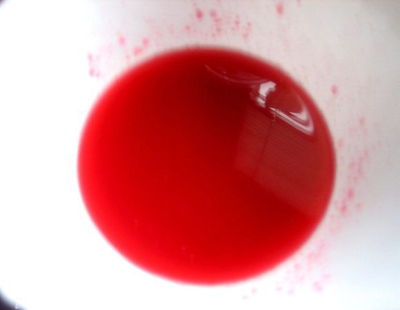 У меня отжалось 120 мл сока!