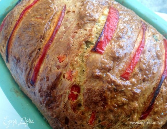 Готовому хлебу дать хорошо остыть. Затем нарезать ломтиками и подавать к столу! Buon appetito!!!)))