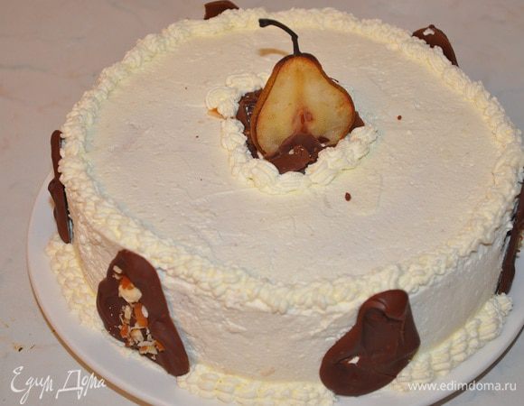  и украсить фигурками из шоколада.