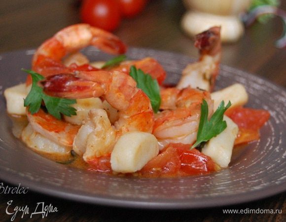 Подавать сразу же, присыпав петрушкой. Приятного аппетита!