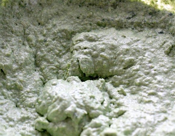 Доводим блендером до однородности.