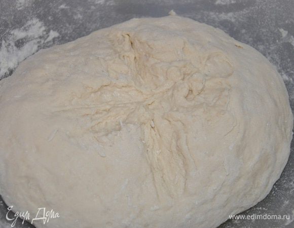 Дрожжи развести в небольшом количестве воды, чтобы ни растворились. (если вы  хотите все же добавить соль, то на этом этапе). Добавить немного муки, тщательно размешать, и оставить опару на 30 минут в теплое место, чтобы она созрела и поднялась. После просеять муку (лучше 2 раза),  влить опару и остальную воду замесить не тугое тесто. И отправить снова в теплое место подниматься.
