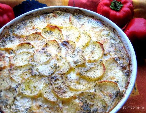 Вот тут видно,как ещё шкворчит по краю растопленное масло)))