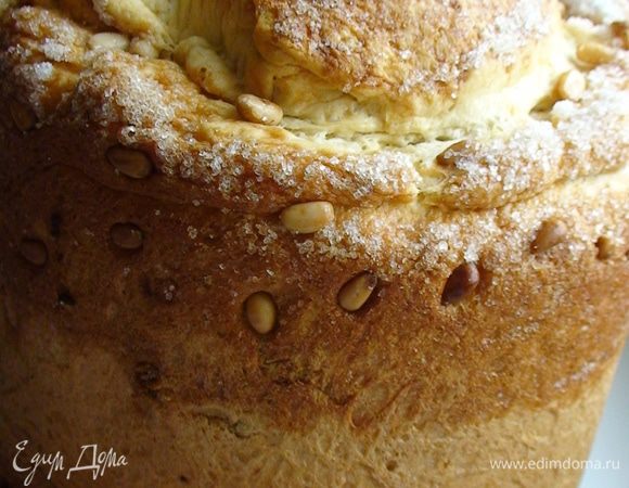 Достать готовый панеттоне из духовки и дать хорошо остыть.