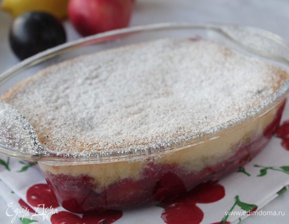 Перед подачей посыпьте сахарной пудрой.  