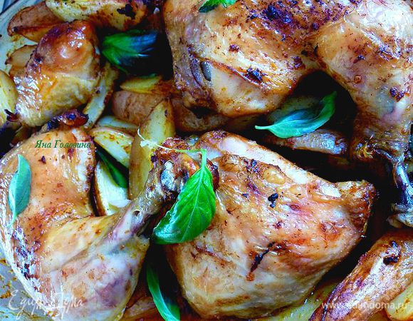 Перед подачей присыпает зеленью . 
