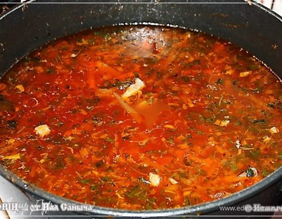 
Не торопитесь нАчать!!! Накройте крышкой и поставьте у печной заслонки, минут на … а … все равно долго не выдержите. Вот посмотрите, что стало через всего пятнадцать минут. А АРОМАТ стал такой, что…!!!