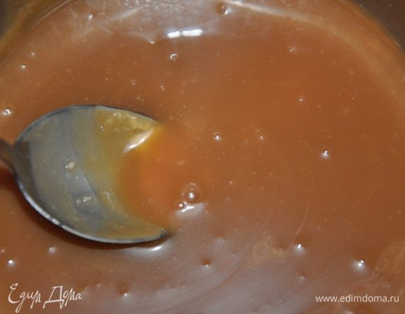  Выключить огонь, как смесь станет однородной. Перелить в баночку и охладить 
