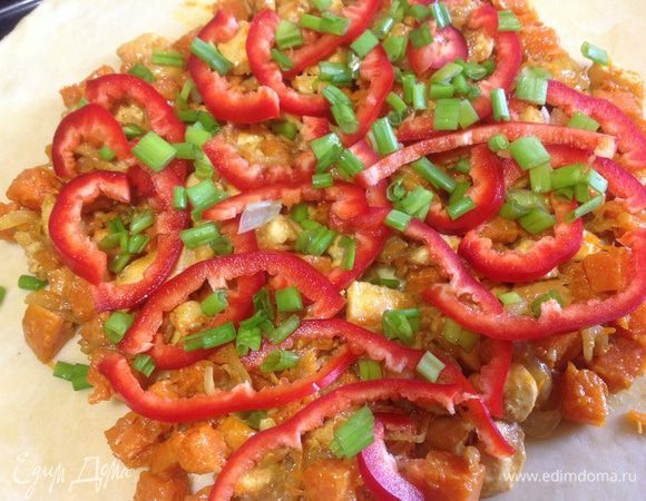 ..и зеленый лук.