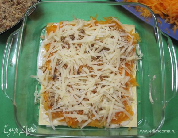 ... и тертым сыром.