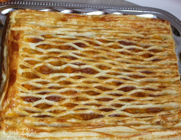 Вот такой пирог у нас получился.