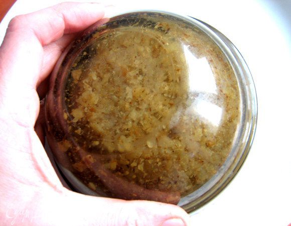 Переворачиваем на тарелку, в которой будем подавать.