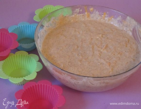 Взять формочки для кексов.