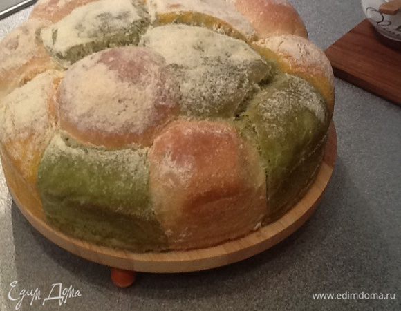 В главной роли этого хлеба выступала французская тыква сорта "Хеллуин".