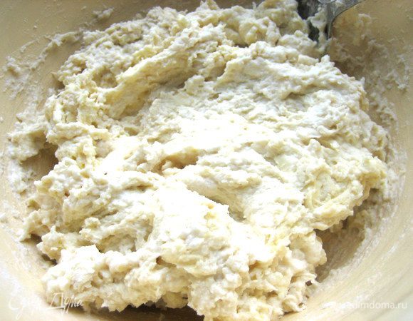 Вот такую основу-тесто получаем!