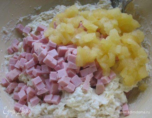 Отправим тоже в тесто.