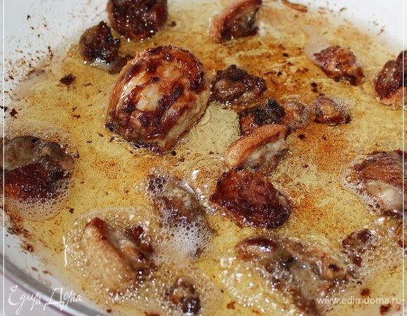 И жарим, помешивая. 