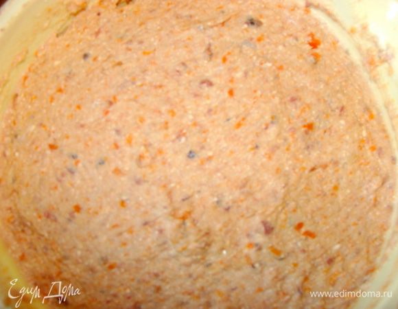 Все смешать до однородной массы.