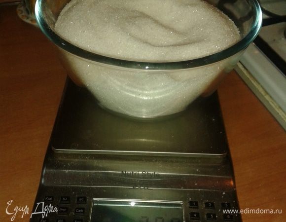 Сахар на весы..