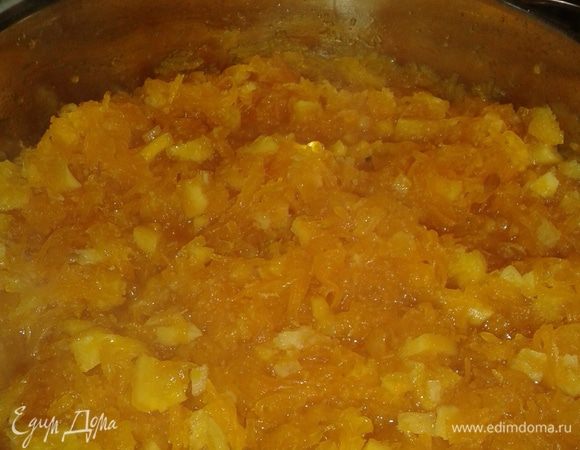 Все перемешала... И на огонь..на слабый...