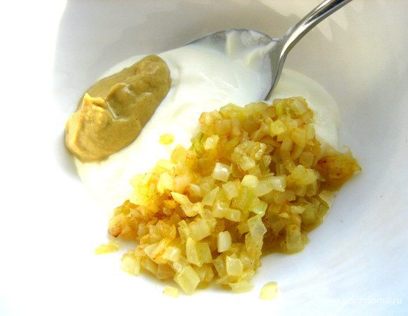 И отправляем к сметане с горчицей.