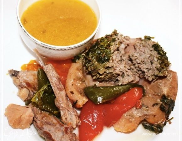 Аромат, исходящий от этого сока совершенно непередаваем. А вкус!!! Кисловатость айвы, умеренная мясная жирность (теперь понятно – почему я не стал использовать курдючный жир?) и, конечно овощные соки. Такое переплетение…, в общем – это надо пробовать. Обязательно.