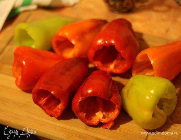 Целый букет перцев))