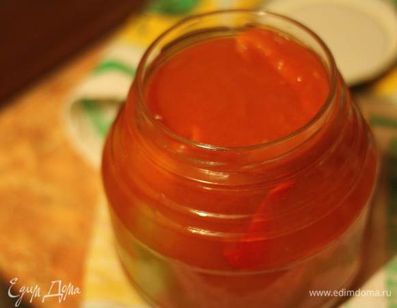  Банку переворачиваем,укутываем и после остывания храним в прохладном месте. Наши заготовки для фаршированных перцев готовы.очень удобно!!!!