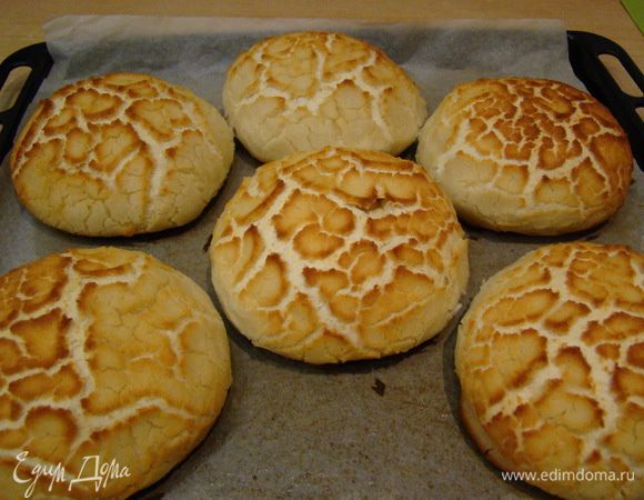 Повышаем температуру до 190"С, запекаем 5-7 минут, до образования светло-коричневой корочки