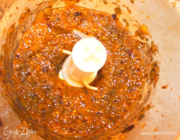 Измельчить в блендере.