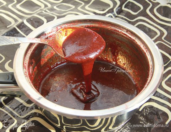 Всё, нардек готов!!! Получилось 285 г арбузного мёда, это примерно 250 мл!