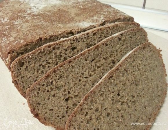 Полностью остужаем в форме и наслаждаемся поистине полезным хлебом.