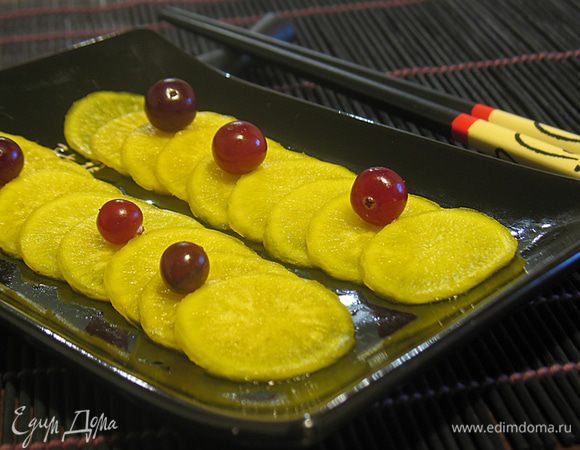 Дайкон хрустящим, без горечи, с приятными восточными нотками.