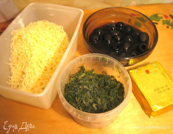 Для начинки такие продукты...