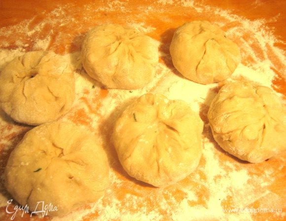 Защипываем плотно.