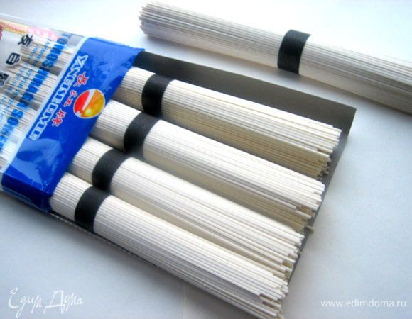 Берём пучок, снимаем ленту.