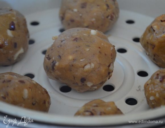 Готовим 40 минут в пароварке или мультиварке. 
