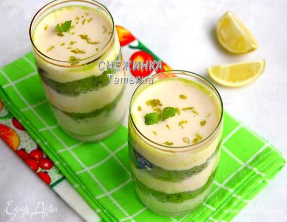 Можно украсить цедрой лайма и листочками мяты. Приятного аппетита!