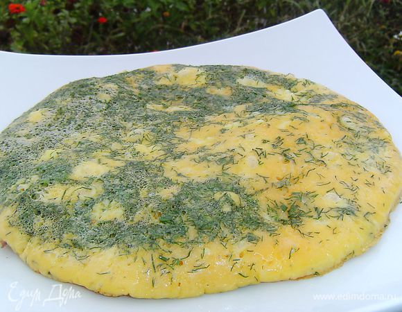 Вот и готов вкусный, ароматный, полезный омлет.