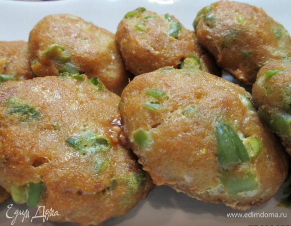 Вот такие аппетитные полезные низкокалорийные крокеты получаются!