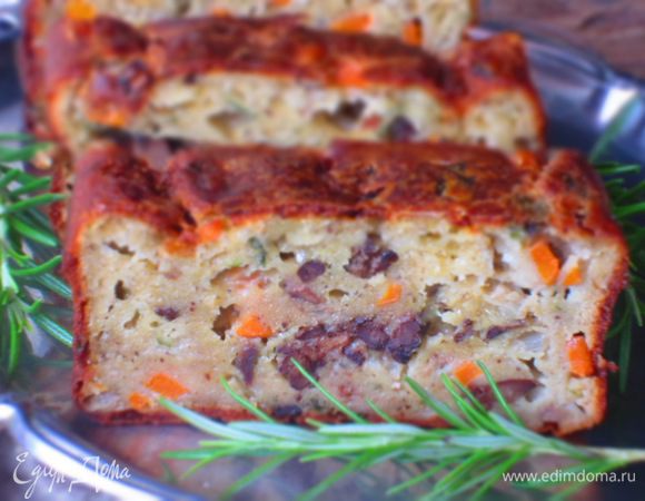 <font style="vertical-align: inherit;"><font style="vertical-align: inherit;">Кекс остудить и нарезать на порции. </font><font style="vertical-align: inherit;">Приятного аппетита :)</font></font>