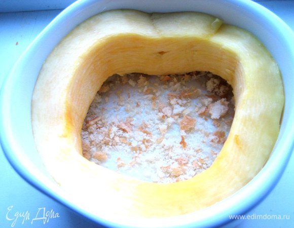 Чуть не забыла! Один кружок затолкала в порционную формочку диаметром 11 см...