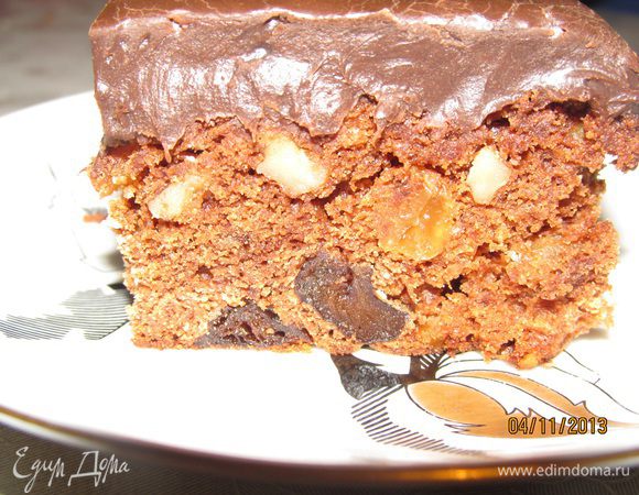 Разрезать на пирожные.
Приятного аппетита!