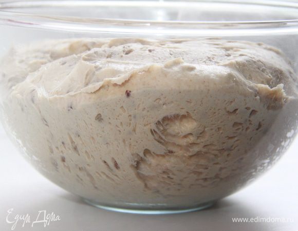 Через это время тесто обмять или сложить пополам. Дать на подъём ещё 45-60 минут.