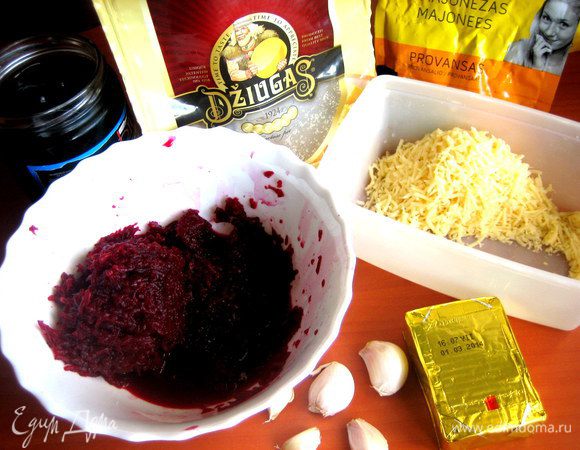 Продукты для начинки...