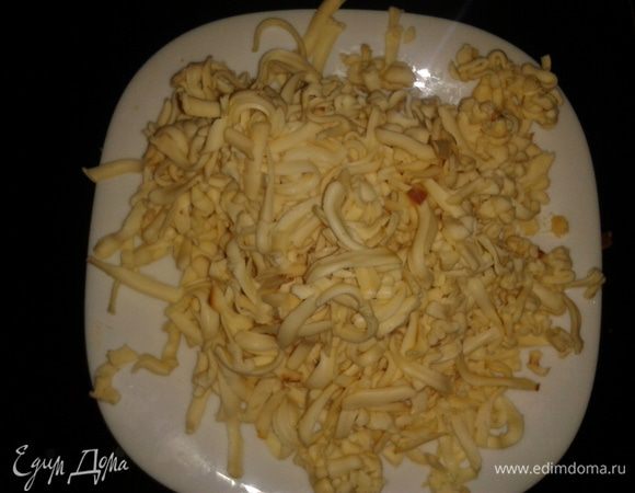 Сыр через терку